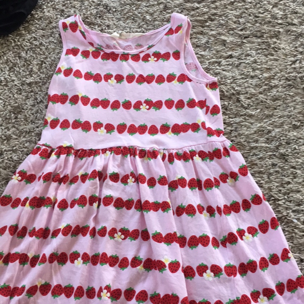 Girls Strawberry sundress